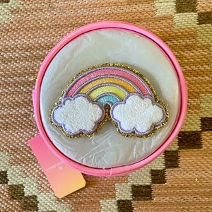 NWT Stoney Clover Lane X Target Rainbow Patch Round Bag